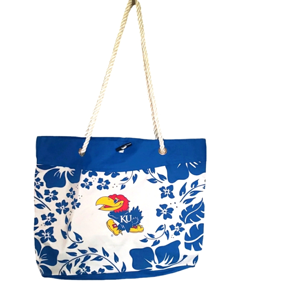 KU Beautiful Tote Bag For Travel and Beach And Shopping